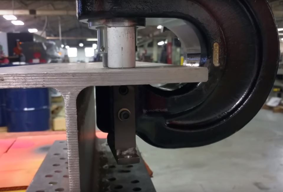 Portable Hydraulic Punch Press Cleveland Steel Tool